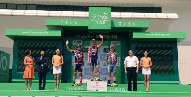 Sacha Modolo vince 3^ tappa Tour of Hainan